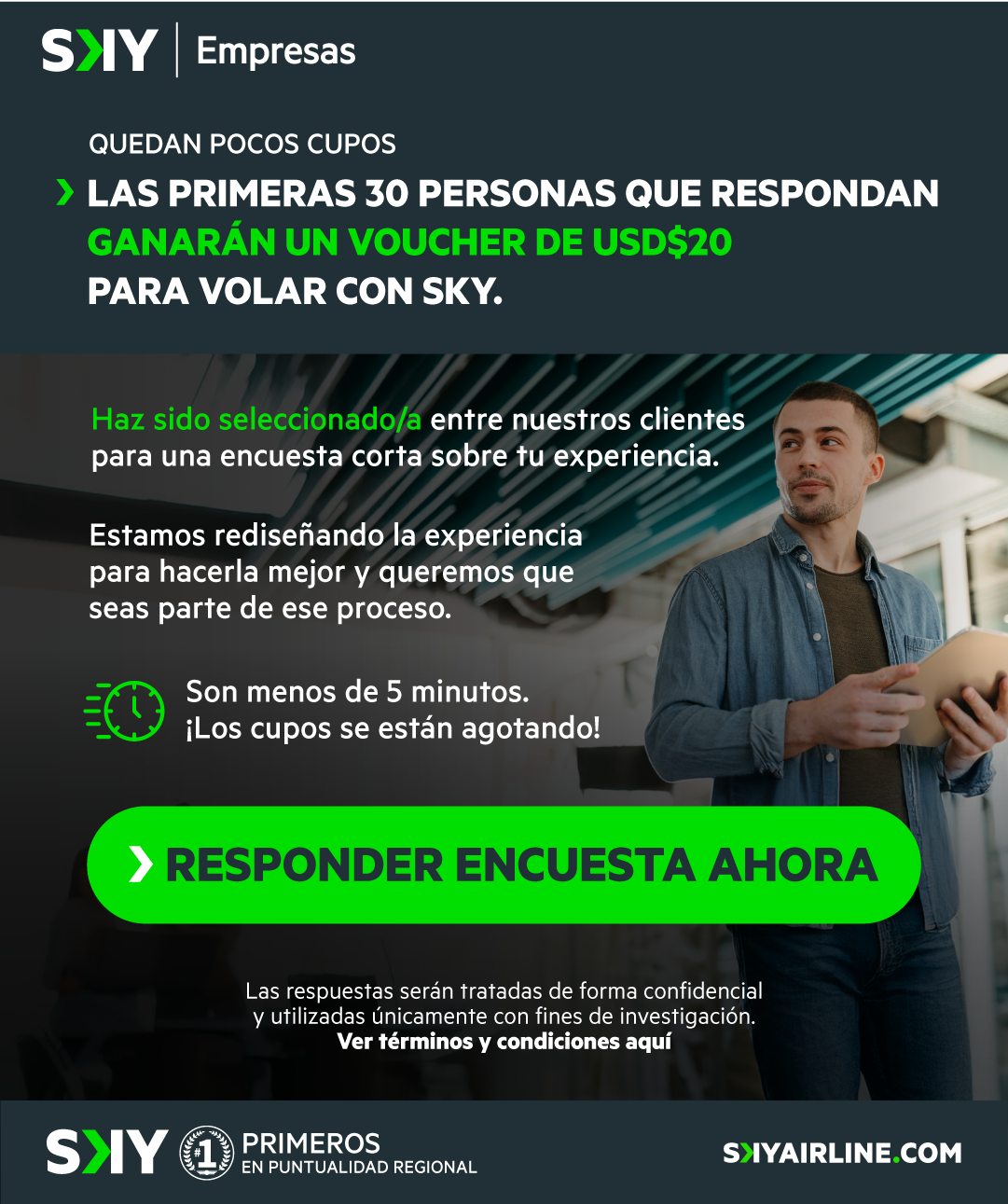 Promoción de encuesta